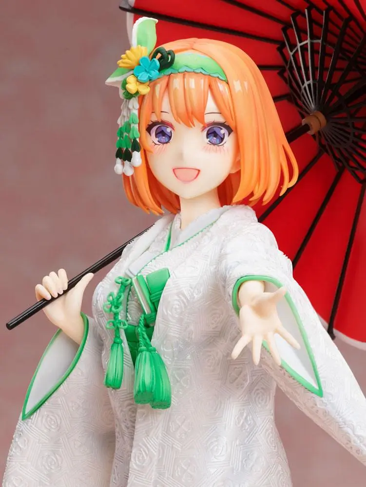 The Quintessential Quintuplets 2 1/7 Yotsuba Nakano Shiromuku PVC szobor figura 23 cm termékfotó