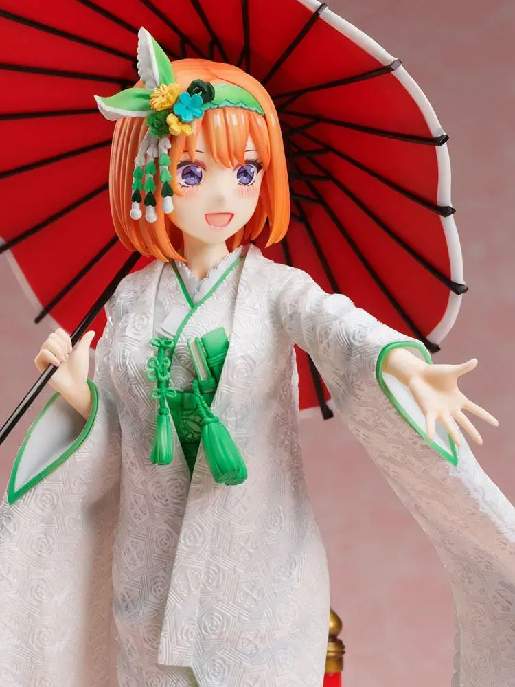 The Quintessential Quintuplets 2 1/7 Yotsuba Nakano Shiromuku PVC szobor figura 23 cm termékfotó