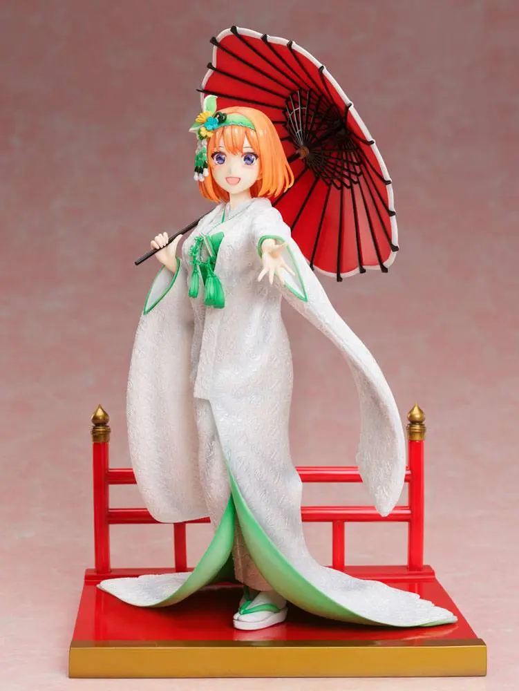 The Quintessential Quintuplets 2 1/7 Yotsuba Nakano Shiromuku PVC szobor figura 23 cm termékfotó