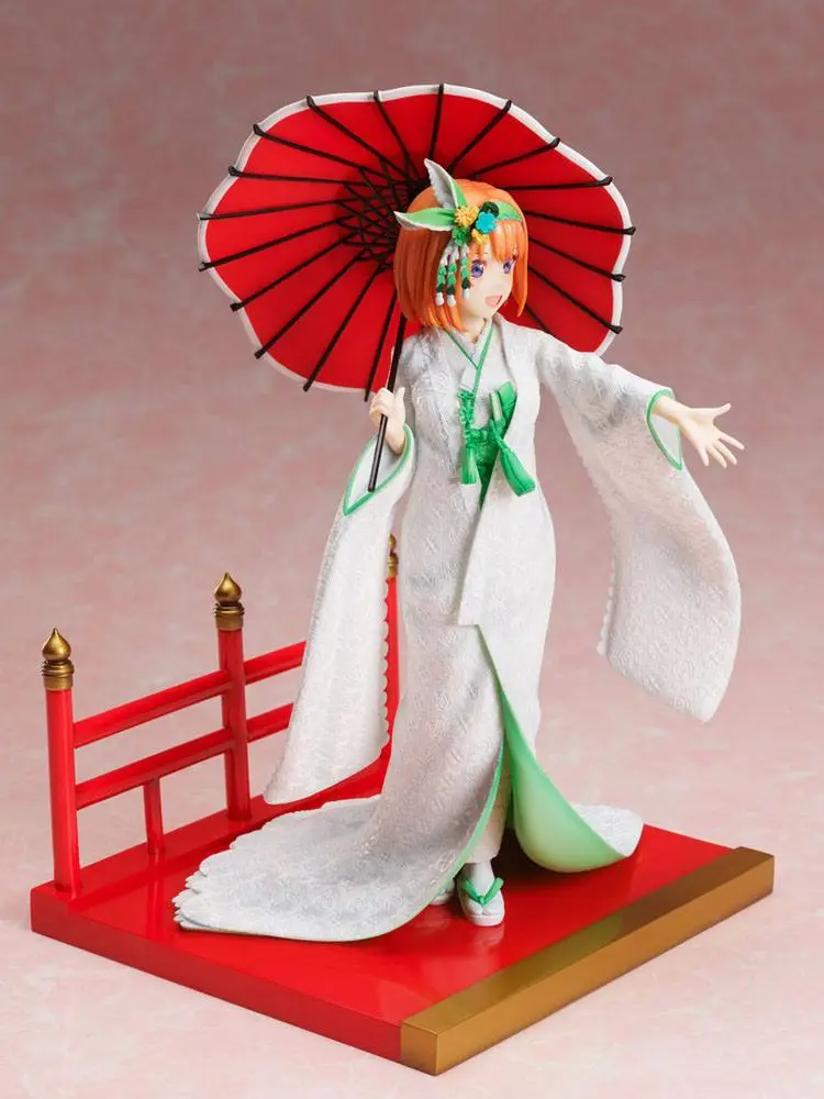 The Quintessential Quintuplets 2 1/7 Yotsuba Nakano Shiromuku PVC szobor figura 23 cm termékfotó