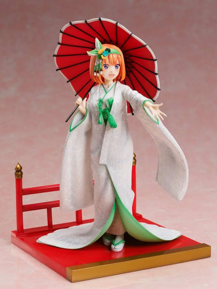 The Quintessential Quintuplets 2 1/7 Yotsuba Nakano Shiromuku PVC szobor figura 23 cm termékfotó