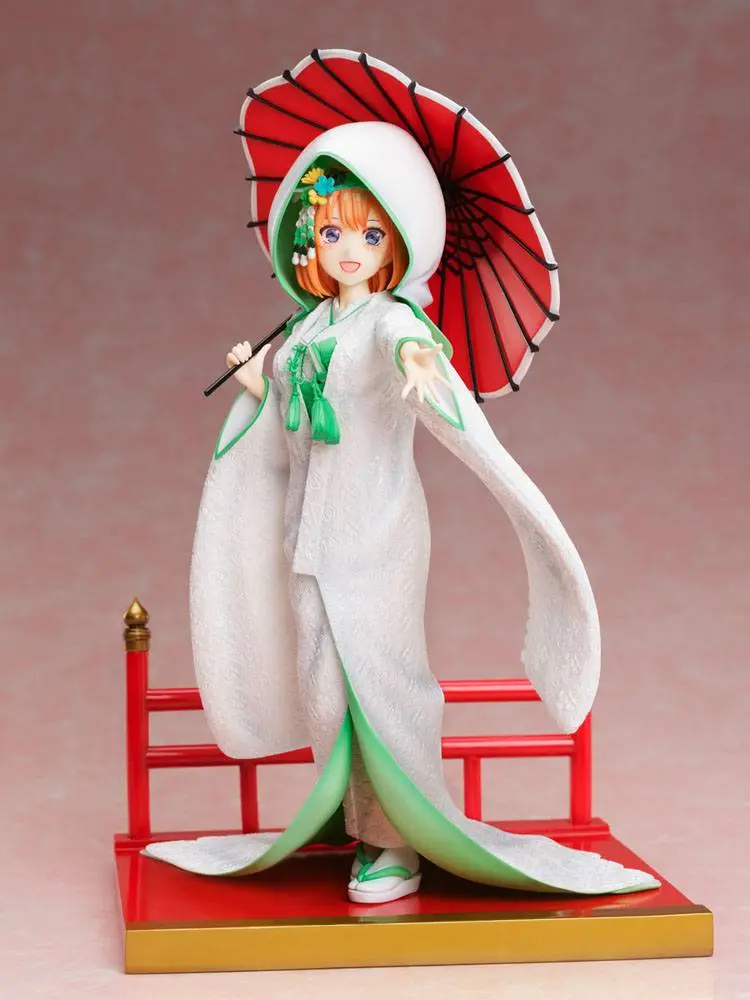 The Quintessential Quintuplets 2 1/7 Yotsuba Nakano Shiromuku PVC szobor figura 23 cm termékfotó