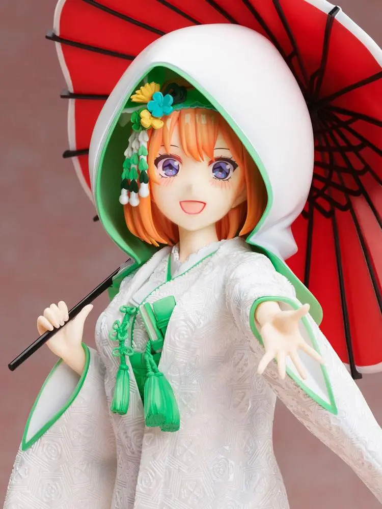 The Quintessential Quintuplets 2 1/7 Yotsuba Nakano Shiromuku PVC szobor figura 23 cm termékfotó