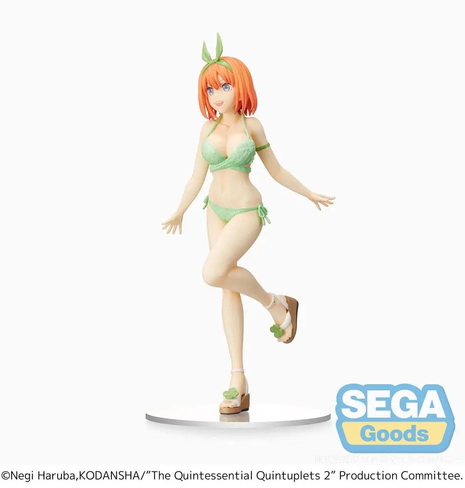 The Quintessential Quintuplets 2 PM Yotsuba Nakano PVC szobor figura 20 cm termékfotó