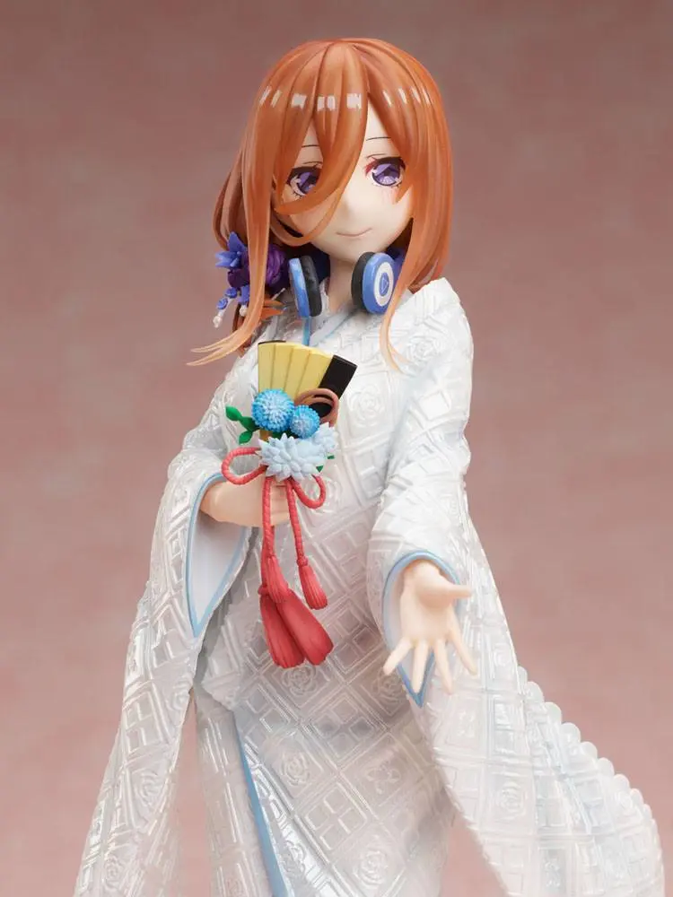 The Quintessential Quintuplets 2 PVC szobor figura 1/7 Miku Nakano Shiromuku 23 cm termékfotó