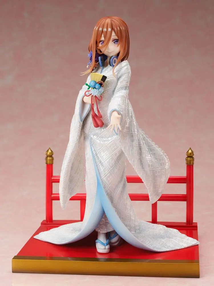 The Quintessential Quintuplets 2 PVC szobor figura 1/7 Miku Nakano Shiromuku 23 cm termékfotó