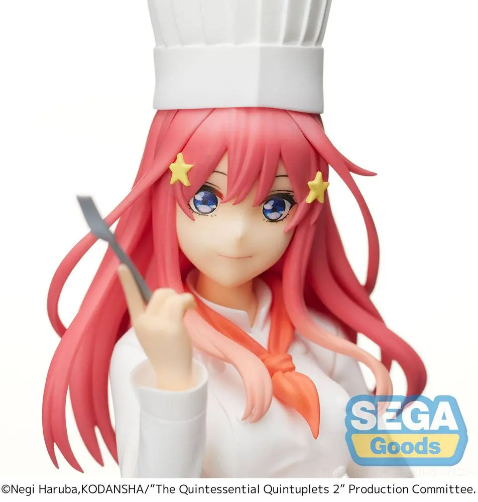 The Quintessential Quintuplets 2 SPM Itsuki Nakano Cook Ver. PVC szobor figura 23 cm termékfotó
