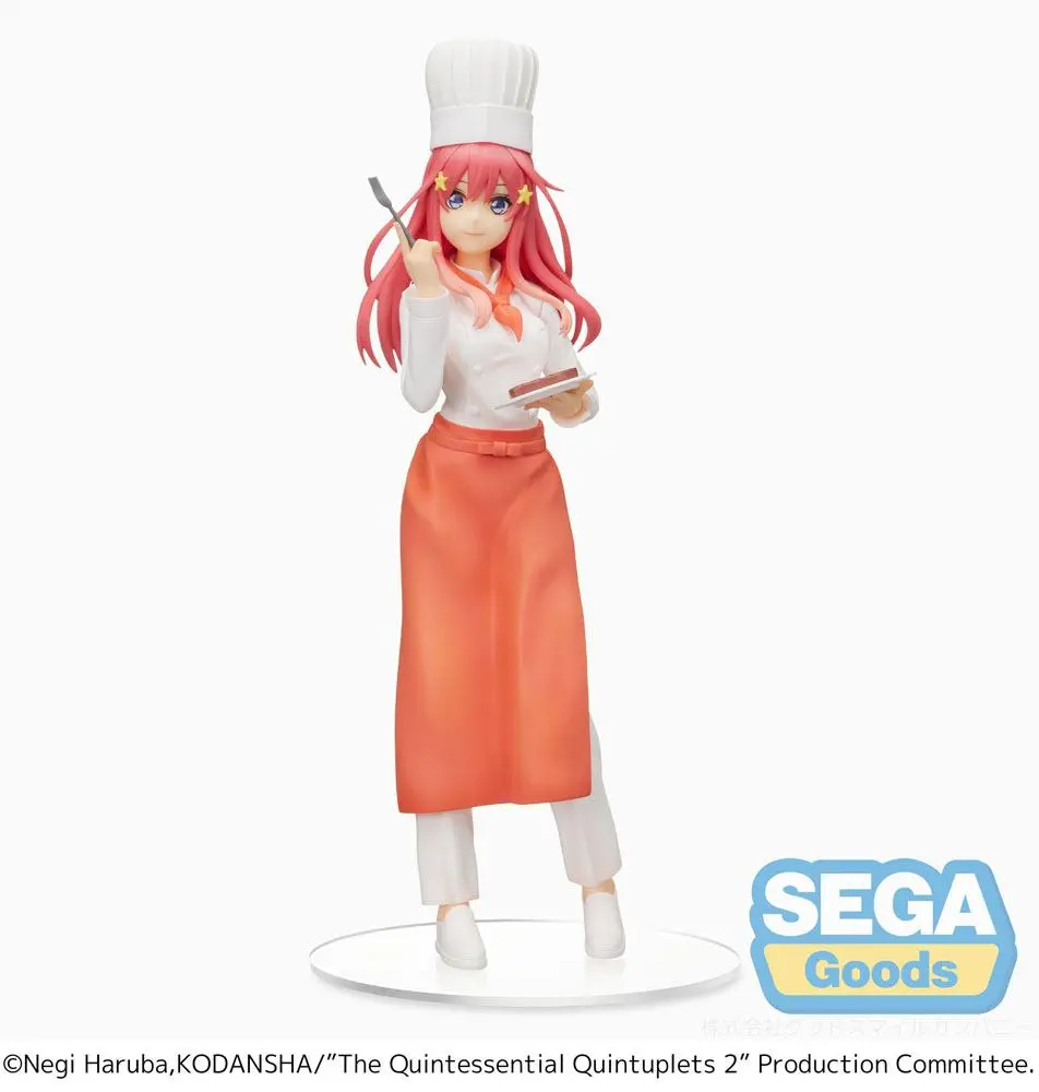 The Quintessential Quintuplets 2 SPM Itsuki Nakano Cook Ver. PVC szobor figura 23 cm termékfotó