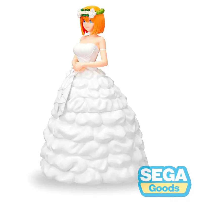 The Quintessential Quintuplets 2 Yotsuba Nakano Bride Ver. szobor figura 21cm termékfotó