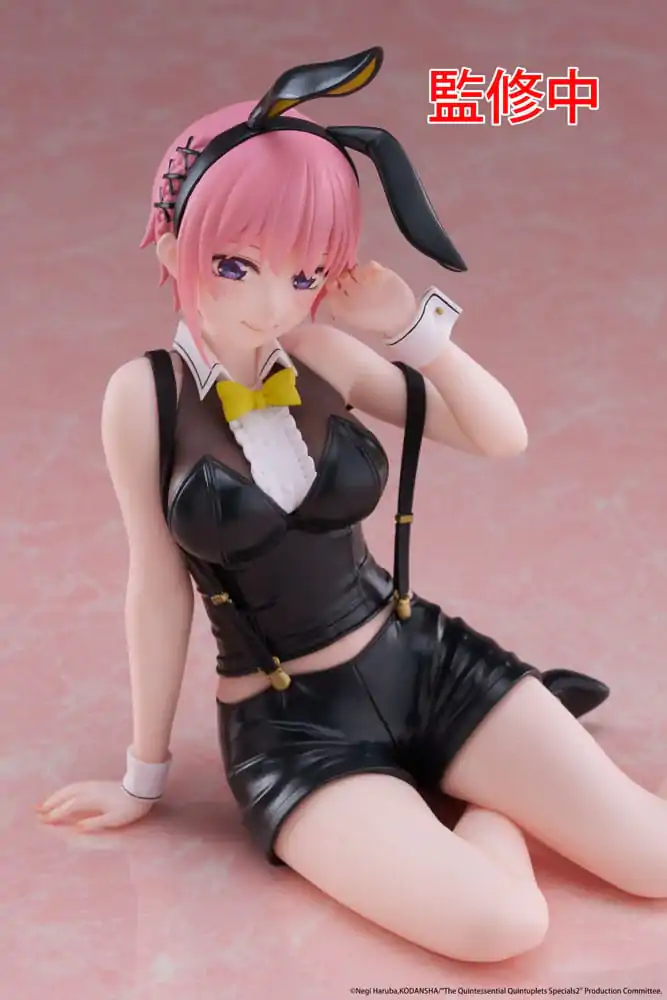 The Quintessential Quintuplets 3 Desktop Cute Figure Ichika Nakano Bunny Ver. PVC szobor figura 13 cm termékfotó