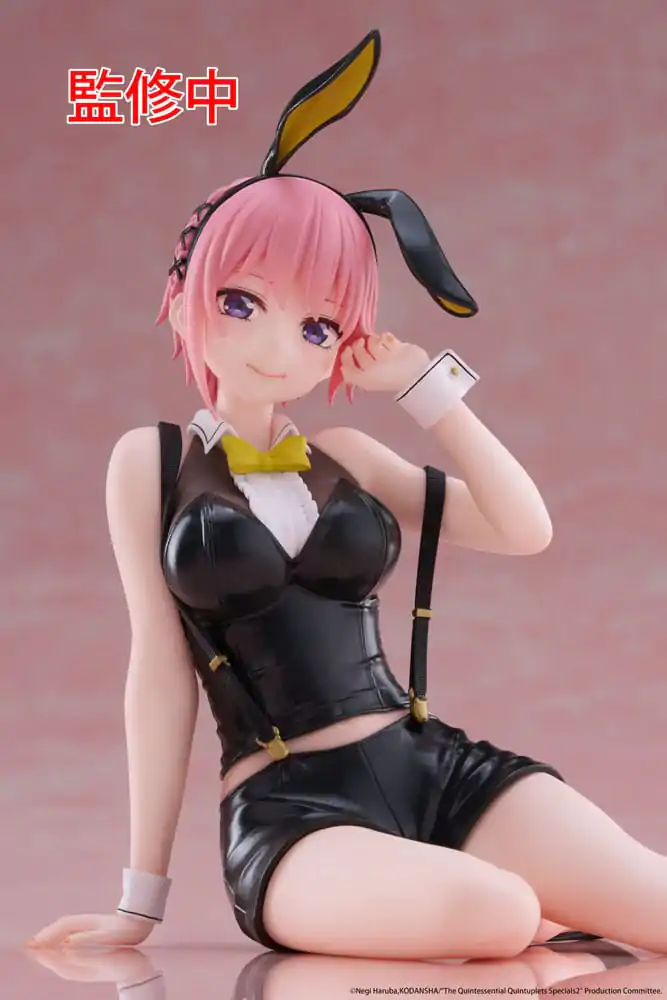 The Quintessential Quintuplets 3 Desktop Cute Figure Ichika Nakano Bunny Ver. PVC szobor figura 13 cm termékfotó