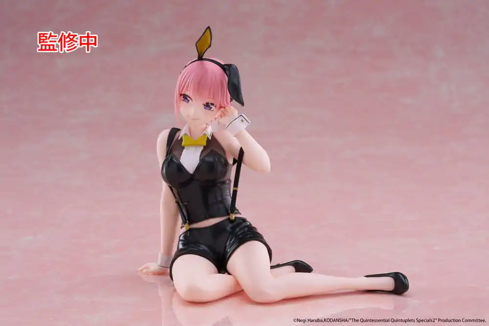 The Quintessential Quintuplets 3 Desktop Cute Figure Ichika Nakano Bunny Ver. PVC szobor figura 13 cm termékfotó