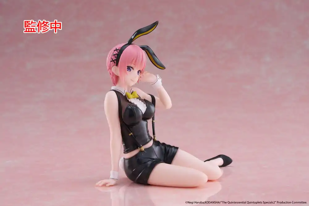 The Quintessential Quintuplets 3 Desktop Cute Figure Ichika Nakano Bunny Ver. PVC szobor figura 13 cm termékfotó