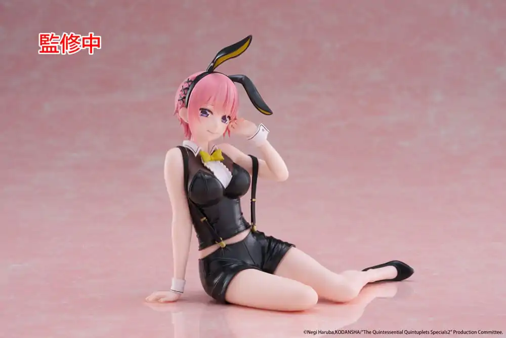 The Quintessential Quintuplets 3 Desktop Cute Figure Ichika Nakano Bunny Ver. PVC szobor figura 13 cm termékfotó