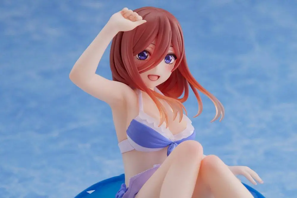 The Quintessential Quintuplets Aqua Float Girls Miku Nakano PVC szobor figura 20 cm termékfotó