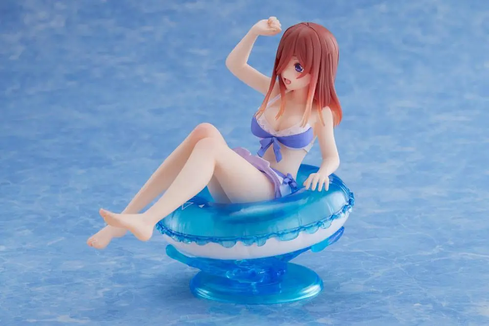 The Quintessential Quintuplets Aqua Float Girls Miku Nakano PVC szobor figura 20 cm termékfotó