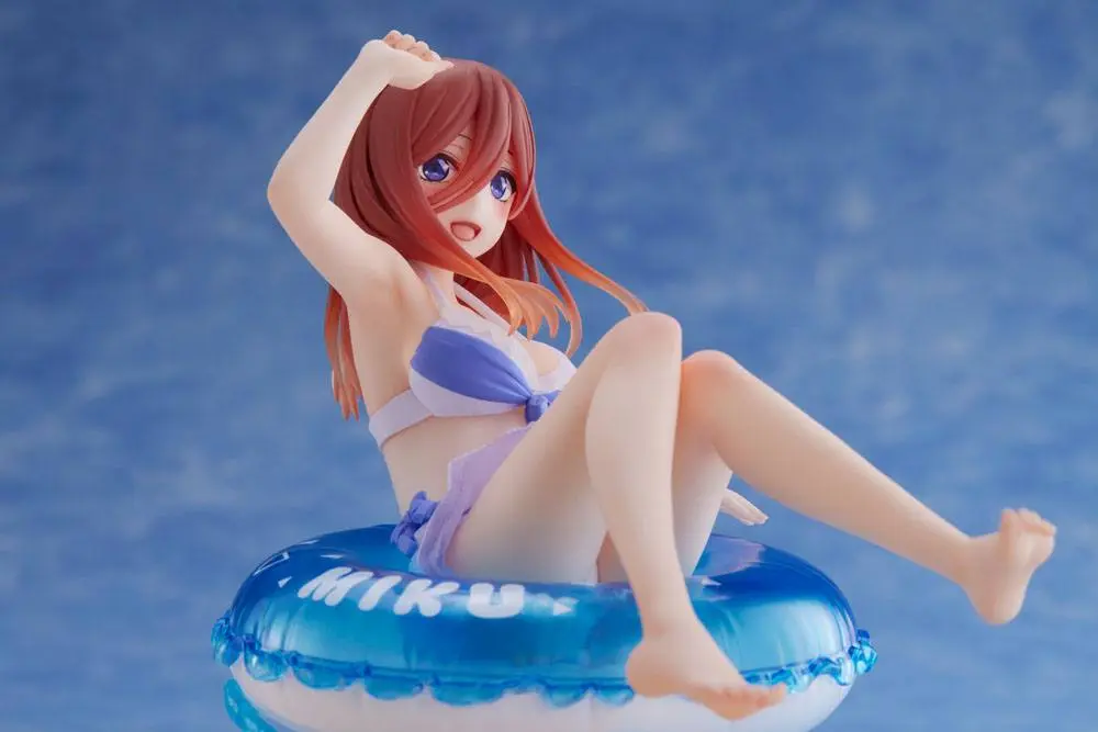 The Quintessential Quintuplets Aqua Float Girls Miku Nakano PVC szobor figura 20 cm termékfotó