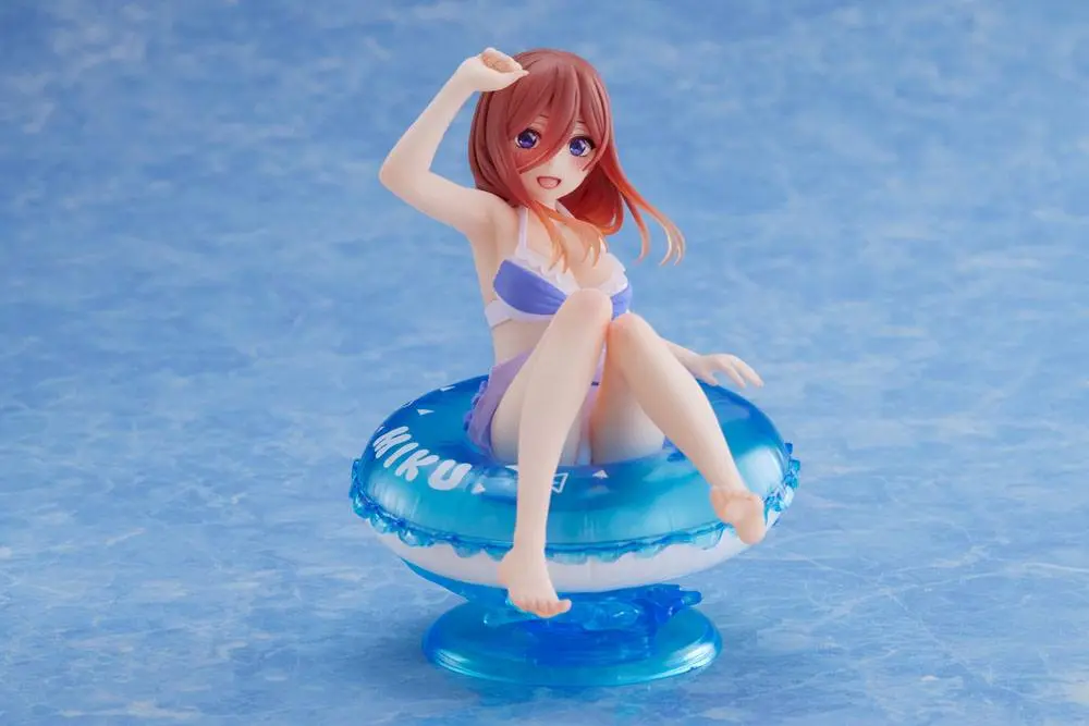 The Quintessential Quintuplets Aqua Float Girls Miku Nakano PVC szobor figura 20 cm termékfotó