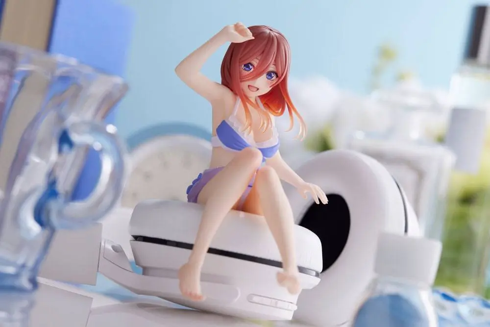 The Quintessential Quintuplets Aqua Float Girls Miku Nakano PVC szobor figura 20 cm termékfotó