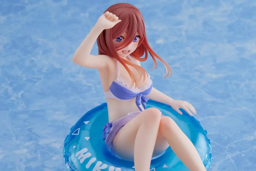 The Quintessential Quintuplets Aqua Float Girls Miku Nakano PVC szobor figura 20 cm termékfotó
