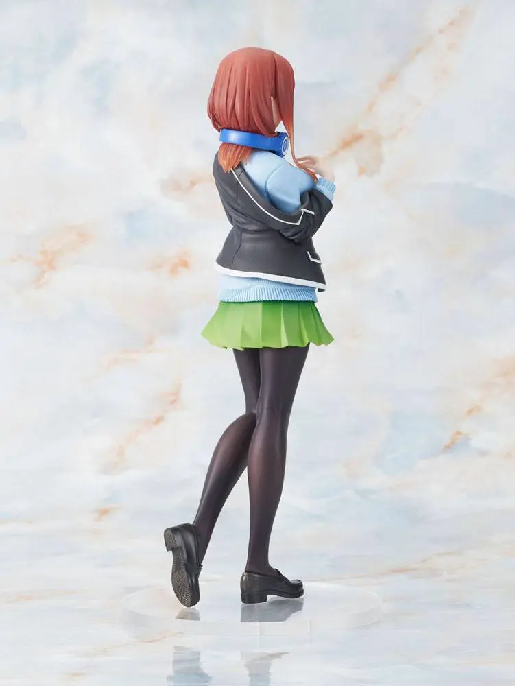 The Quintessential Quintuplets Coreful Nakano Miku Uniform Ver. PVC szobor figura 20 cm termékfotó