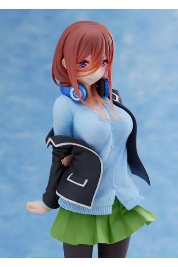The Quintessential Quintuplets Coreful Nakano Miku Uniform Ver. Renewal PVC szobor figura 20 cm termékfotó