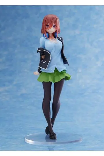 The Quintessential Quintuplets Coreful Nakano Miku Uniform Ver. Renewal PVC szobor figura 20 cm termékfotó