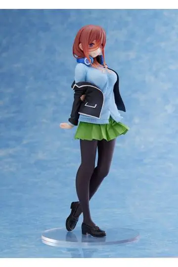 The Quintessential Quintuplets Coreful Nakano Miku Uniform Ver. Renewal PVC szobor figura 20 cm termékfotó