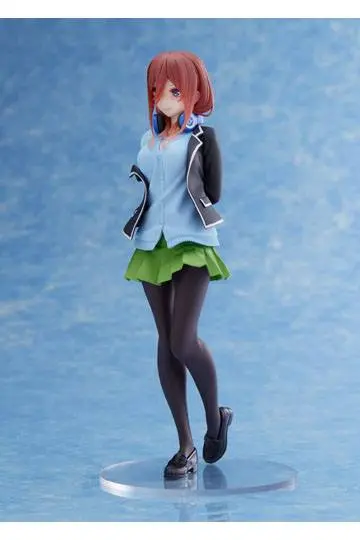 The Quintessential Quintuplets Coreful Nakano Miku Uniform Ver. Renewal PVC szobor figura 20 cm termékfotó