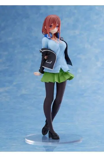 The Quintessential Quintuplets Coreful Nakano Miku Uniform Ver. Renewal PVC szobor figura 20 cm termékfotó