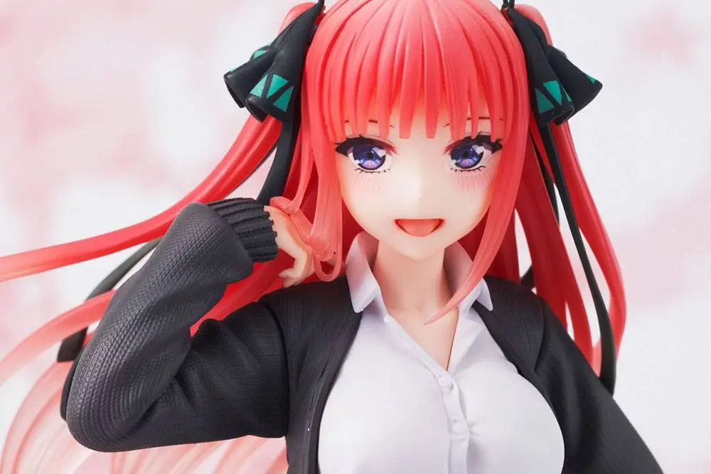 The Quintessential Quintuplets Coreful Nakano Nino Uniform Ver. PVC szobor figura 20 cm termékfotó