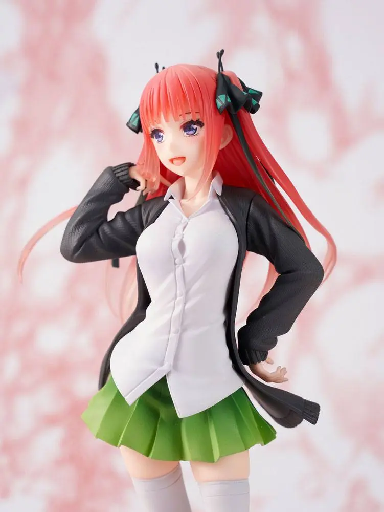 The Quintessential Quintuplets Coreful Nakano Nino Uniform Ver. PVC szobor figura 20 cm termékfotó