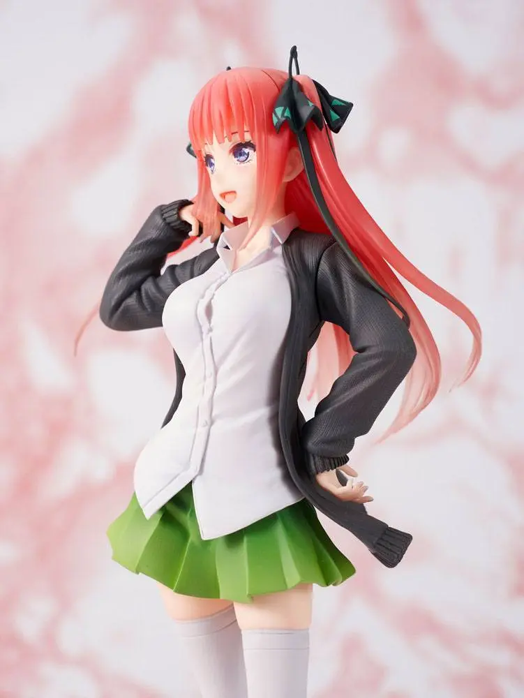 The Quintessential Quintuplets Coreful Nakano Nino Uniform Ver. PVC szobor figura 20 cm termékfotó