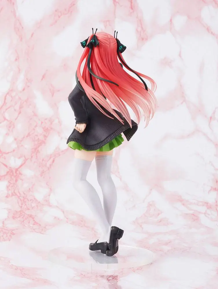 The Quintessential Quintuplets Coreful Nakano Nino Uniform Ver. PVC szobor figura 20 cm termékfotó