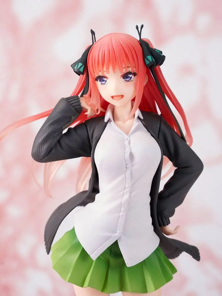 The Quintessential Quintuplets Coreful Nakano Nino Uniform Ver. PVC szobor figura 20 cm termékfotó