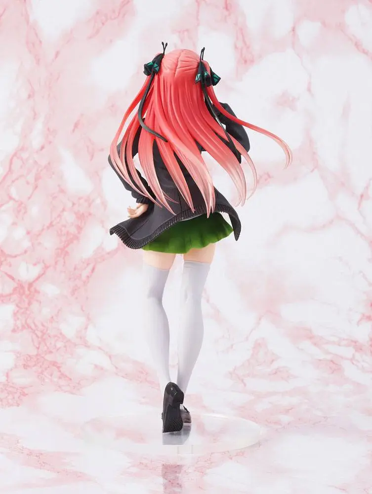 The Quintessential Quintuplets Coreful Nakano Nino Uniform Ver. PVC szobor figura 20 cm termékfotó