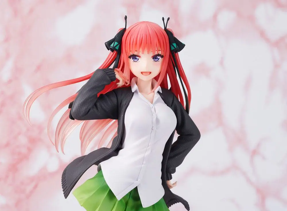 The Quintessential Quintuplets Coreful Nakano Nino Uniform Ver. PVC szobor figura 20 cm termékfotó
