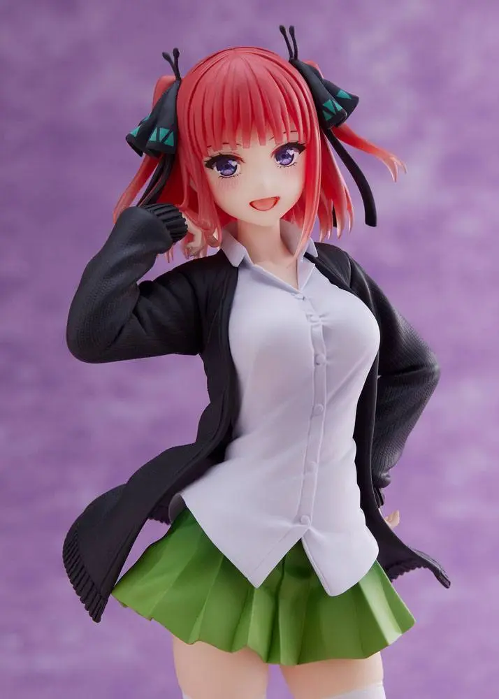The Quintessential Quintuplets Coreful Nakano Nino Uniform Ver. Renewal PVC szobor figura 20 cm termékfotó