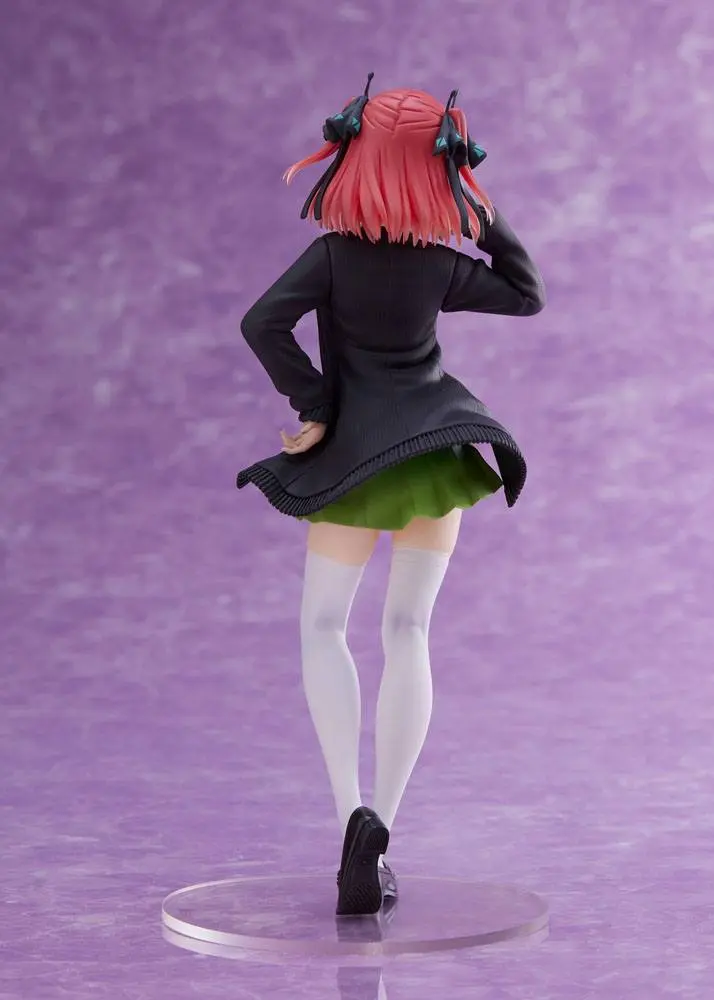 The Quintessential Quintuplets Coreful Nakano Nino Uniform Ver. Renewal PVC szobor figura 20 cm termékfotó