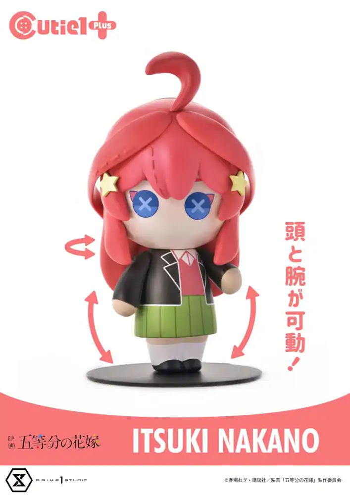 The Quintessential Quintuplets Cutie1 Itsuki Nakano PVC figura 9 cm termékfotó