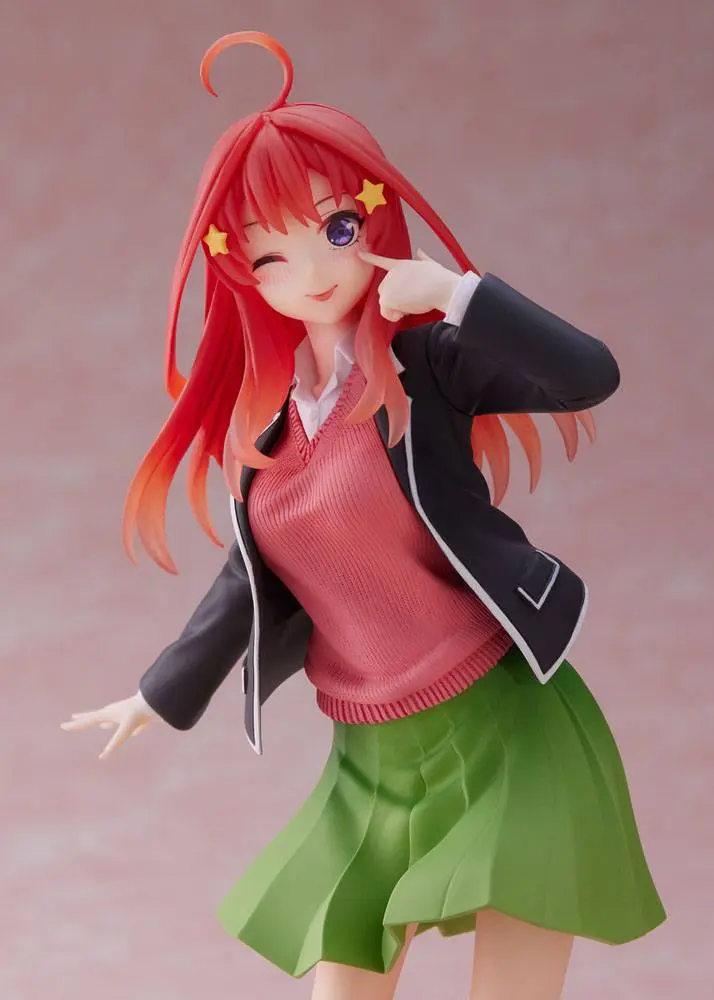 The Quintessential Quintuplets Itsuki Nakano Uniform Ver. Reneval Edition PVC figura 18 cm termékfotó