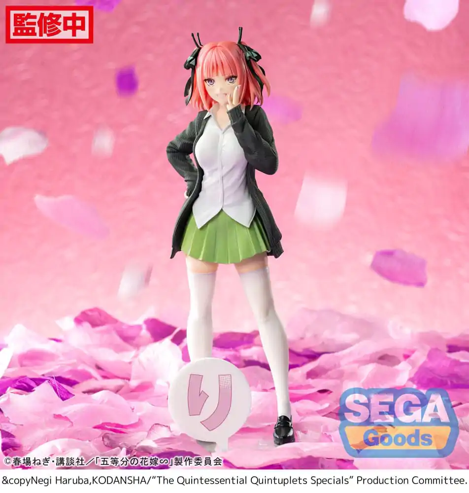 The Quintessential Quintuplets Luminasta Nino Nakano PVC szobor figura 20 cm termékfotó
