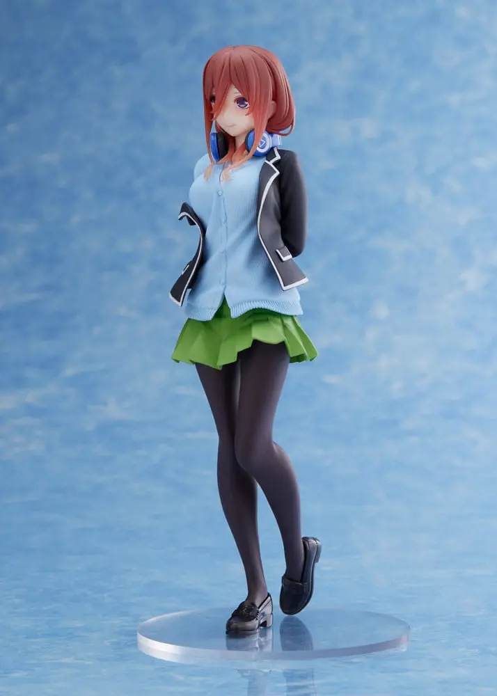 The Quintessential Quintuplets Miku Nakano School Uniform Ver Renewal Edition PVC szobor figura termékfotó