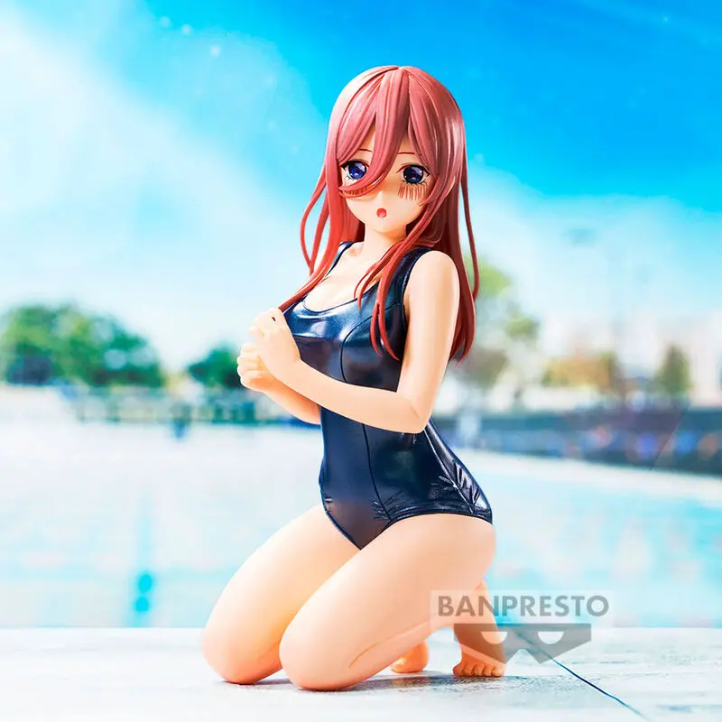 The Quintessential Quintuplets Movie Celestial Vivi School Style Miku Nakano figura 12cm termékfotó