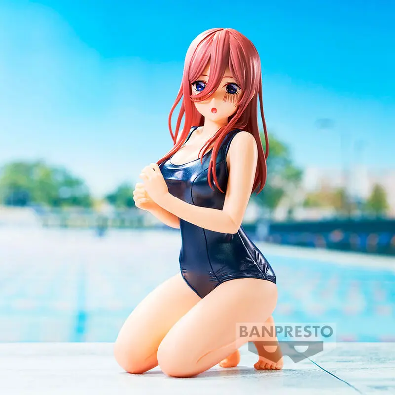 The Quintessential Quintuplets Movie Celestial Vivi School Style Miku Nakano figura 12cm termékfotó