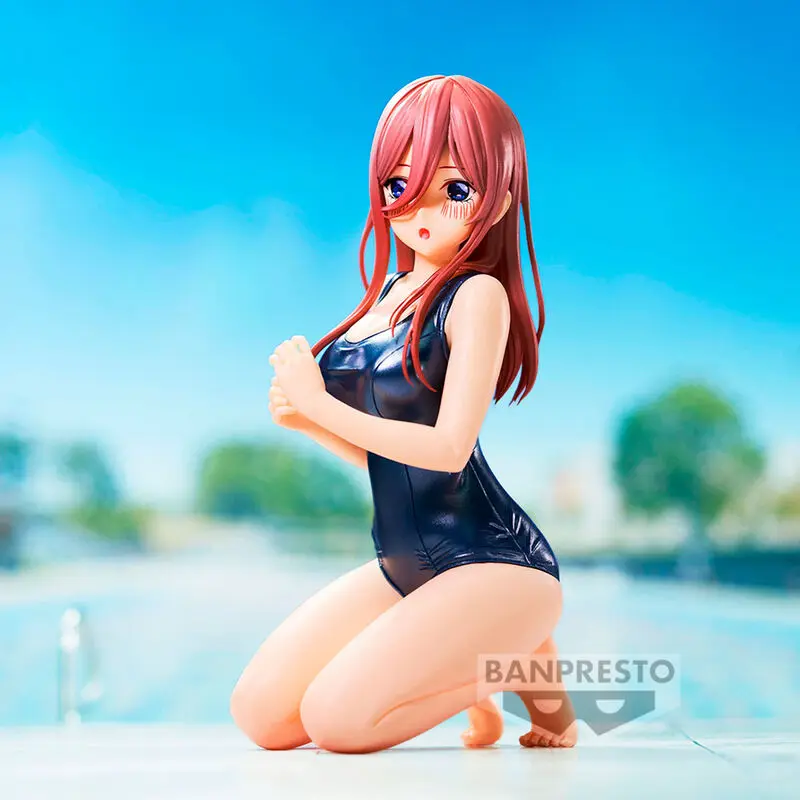 The Quintessential Quintuplets Movie Celestial Vivi School Style Miku Nakano figura 12cm termékfotó