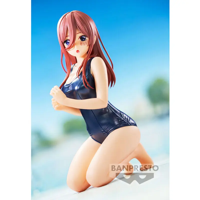 The Quintessential Quintuplets Movie Celestial Vivi School Style Miku Nakano figura 12cm termékfotó