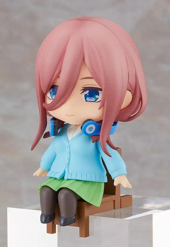 The Quintessential Quintuplets Movie Nendoroid Swacchao! figura Miku Nakano 9 cm termékfotó