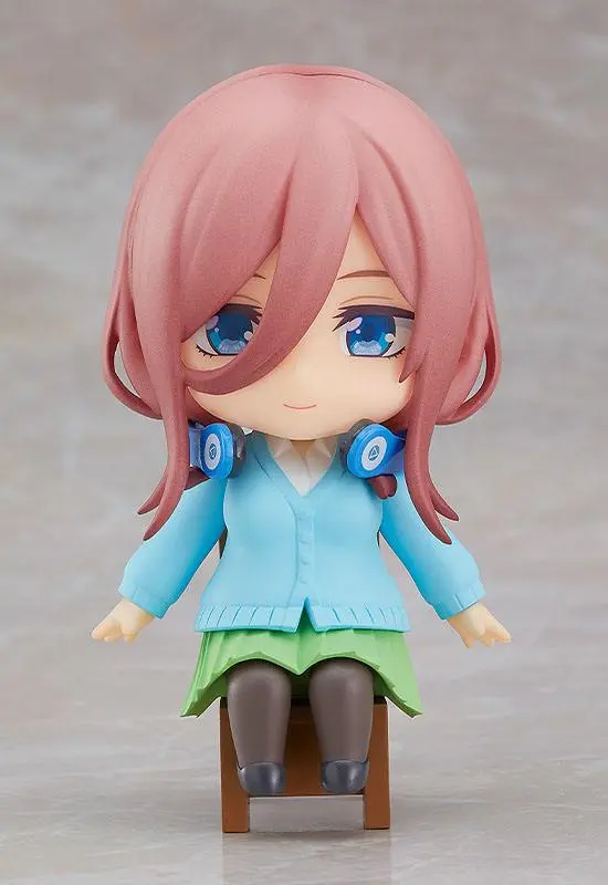 The Quintessential Quintuplets Movie Nendoroid Swacchao! figura Miku Nakano 9 cm termékfotó