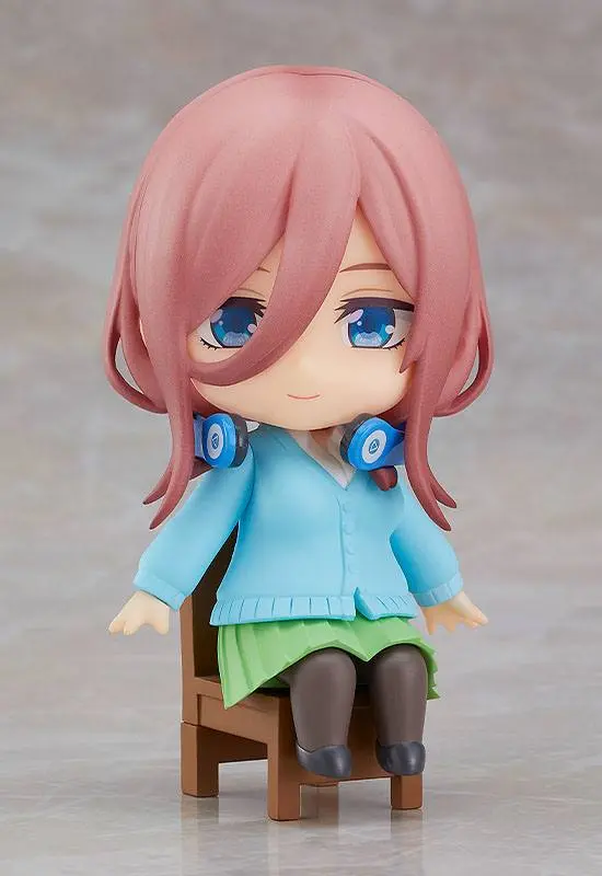 The Quintessential Quintuplets Movie Nendoroid Swacchao! figura Miku Nakano 9 cm termékfotó